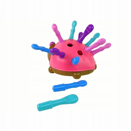 Jeż Z Kolcami Do Nauki Liczenia - 14 Elementów Edukacyjny