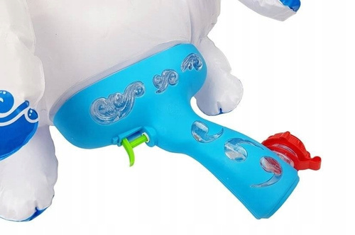 Pistolet Na Wodę Zabawka Dmuchana 2w1 Ogromna Pompowana Jednorożec