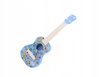 Ukulele Zabawkowe Niebieskie W Wzory Nauka Gry Na Instrumencie Muzycznym