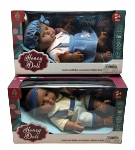 Lalka Niemowlaczek Do Kąpieli Cała Gumowa W Nocnych Ciuszkach