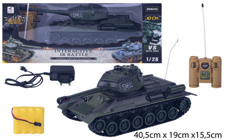 NORIMPEX DUŻY Czołg T-34 RUDY