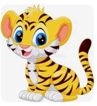 MALOWANIE PO NR.18X24 TYGRYSEK SIEDZĄCY FOLIA
PAK 100