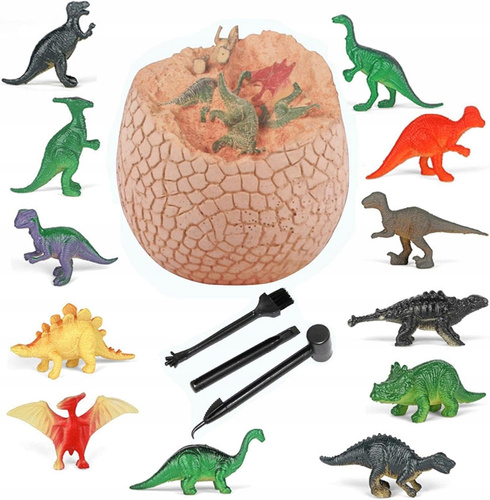 Skamielina Dinozaur W Skale Dinozaur