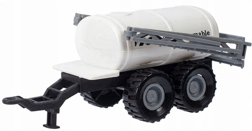 Ciągnik Traktor Z Przyczepą Zestaw Rolniczy Farmer Cysterna Światło Dźwięk