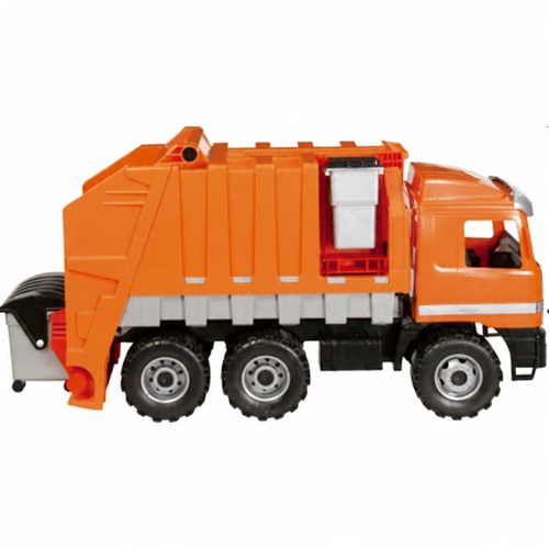 Śmieciarka Lena Pomarańczowa Seria Maxi, 3 Osie