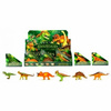 Figurka Model Dinozaura W Pleksie Trójkątna Realistyczny Zabawka