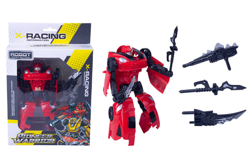 TRANSFORMER WOJOWNIK- AUTO X-RACING KARTON / 72/36
Wymiary 19x6,5x28 cm