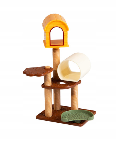 Zestaw Mystery Box Drapak Z Figurkami Kotów I Akcesoriami