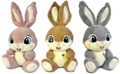 ZAJĄCZEK KRÓLICZEK MASKOTKA PLUSZAK Z USZTYWNIONYMI USZAMI