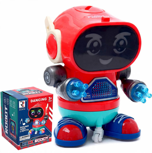 Tańczący Robot Wesoły Robot Dance Efekty Świetlne