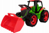 Ogromny Traktor Spychacz Xxl 107 Cm Z Ruchoma Łyżką + Przyczepa Lena