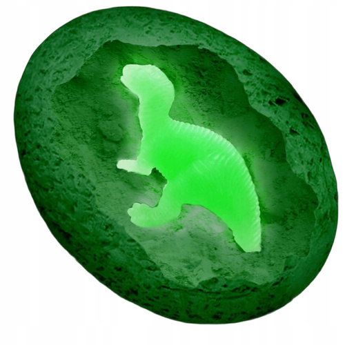 Skamielina Jajo Dinozaura Z Figurką Dinozaura Świecącą Mały Archeolog