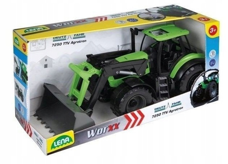 Auto Worxx Traktor Z Łyżką Ciągnik Spychacz Lena Pojazd Rolniczy Wytrzymały