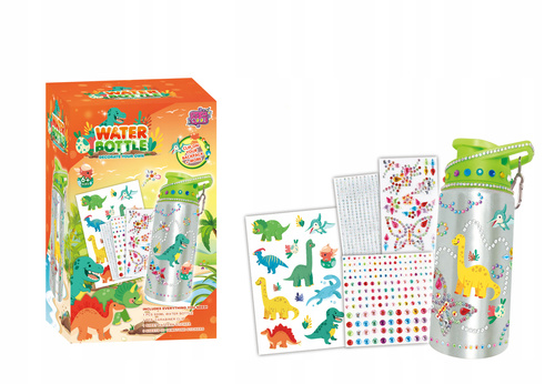 Bidon Butelka Zestaw Kreatywny Do Malowania Diamentowymi Zdobieniami 500 Ml