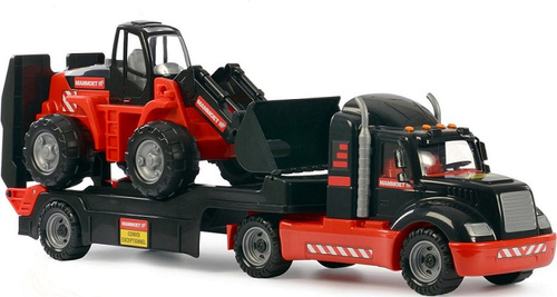 AUTO LAWETA MAMMOET+FADROMA AMERYKAŃSKA NACZEPA PLATFORMA SIATKA PAK 1