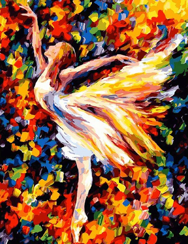 Malowanie Po Numerach Baletnica Impresjonizm