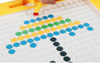 Tablica Mozaika Magnetyczna Guziczki Magpad Montessori Aż 31/31Cm