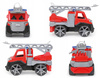 Pojazd Straż Pożarna Truckx2 Wytrzymałe Auto Psika Wodą Z Figurką 37 Cm