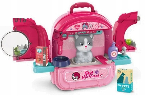 Koci Salon Piękności, Przychodnia Dla Zwierząt, Plecak 3 W 1