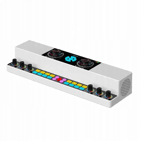 Bezprzewodowy Głośnik Karaoke Bluetooth Karta Dźwiękowa Z Dwoma Mikrofonami