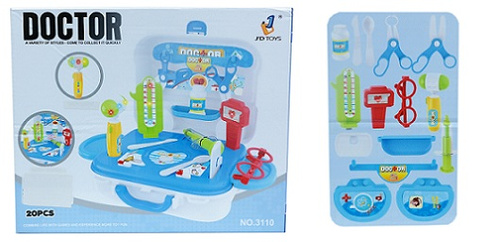 ZESTAW LEKARSKI W WALIZCE PLECAK /24
Wymiary 26,5x11,5x22 cm
Waga 0,728 kg