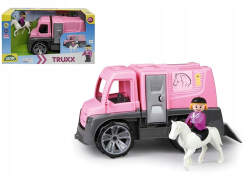 Auto Pojazd Lena Dla Koni Koników Samochodzik Do Transportu Ozdobne Pudełko