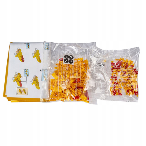 KLOCKI KONSTRUKCYJNE DINOZAUR 340 ELEMENTÓW