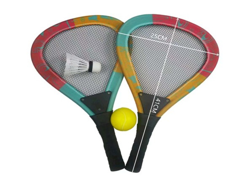 RAKIETKI Z LOTKĄ I PIŁKĄ, PAK-96
Wymiar Rakietki : 25CM X 41CM