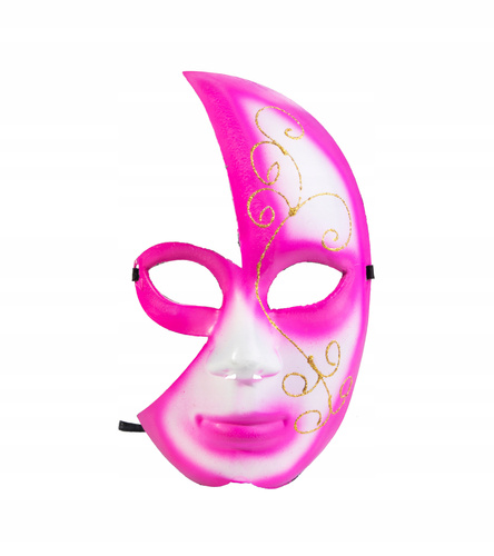 Maska Wenecka Maska Na Pół Twarzy Kilka Kolorów Karnawał Przebranie