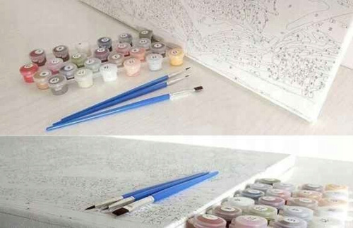 Malowanie Po Numerach Tower Bridge 40X50 Rama