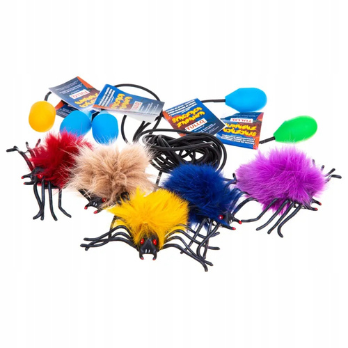 Skaczący Pajączek Na Sznurku Zabawka Z Pompką