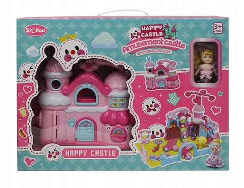 Plac Zabaw Dla Lalek Wyposażenie+Lalka+Pudełko