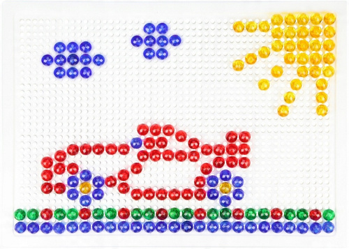 Lena Zestaw Mozaika Transparentna 260El Ukłądanka