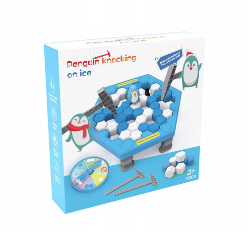 Uratuj Pingwina Gra Zręcznościowa Pingwin Na Lodzie Uderzanie Młotkiem