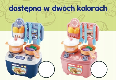 Mini Kuchnia Garnki Kuchenka Podróżna + Warzywa
