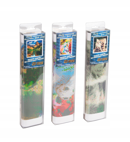 Diamentowa Mozaika Haft Diamentowy Podwodne Oceanarium 80x40cm