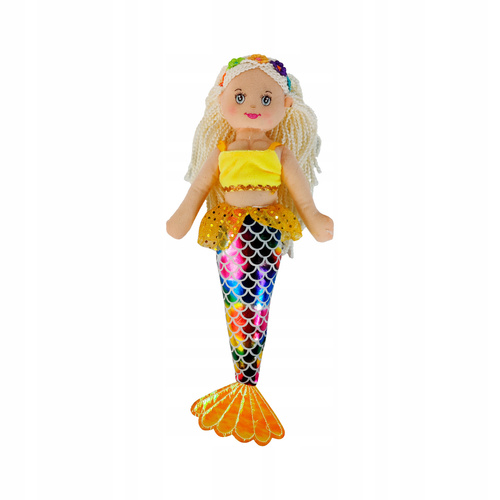 Lalka Szmacianka Syrenka Miękka Przytulanka dla Dzieci