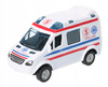 Ambulans Pogotwie Auto Karetka Metalowe 8 Cm Mini Van