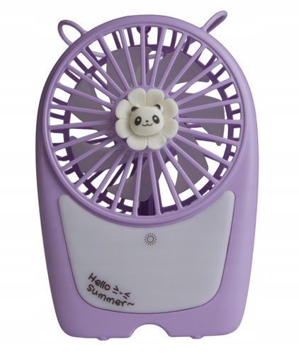 Wiatraczek Ręczny Mały Wentylator Z Zawieszką Poręczny Ładowany Usb Fan