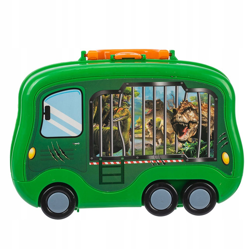 Zestaw artysty ciastolina kuferek dinozaur foremki