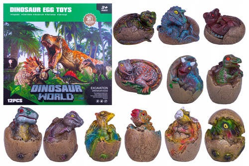 Dinozaur W Jajku Miękkim Z Dźwiękiem, Światłem