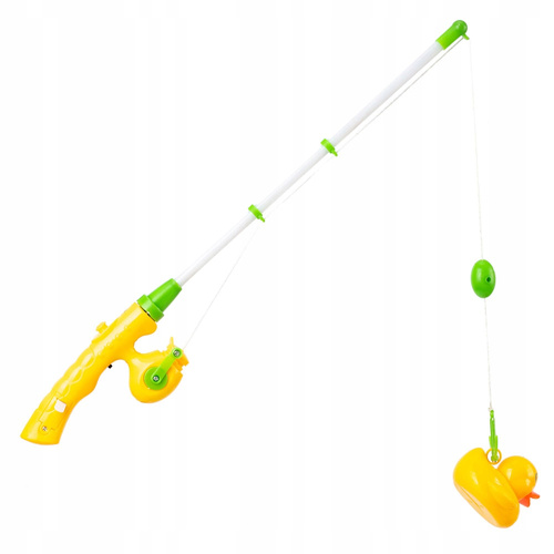 GRA ZRĘCZNOŚCIOWA WĘDKA ŚWIECĄCA KACZUSZKI