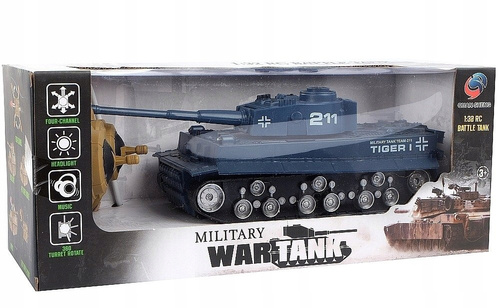 Czołg Na Radio Sterowany Tiger 211 Zabawka Dla Dzieci