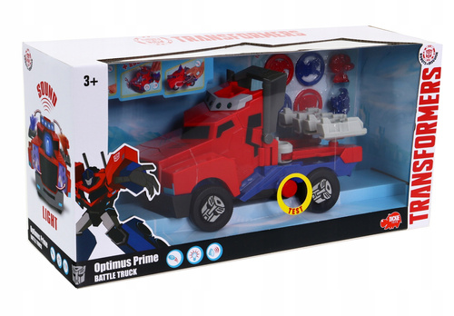 Auto Transformer Auto Pojazd Truck Z Efektami Świetlnymi Oraz Dźwiękowymi