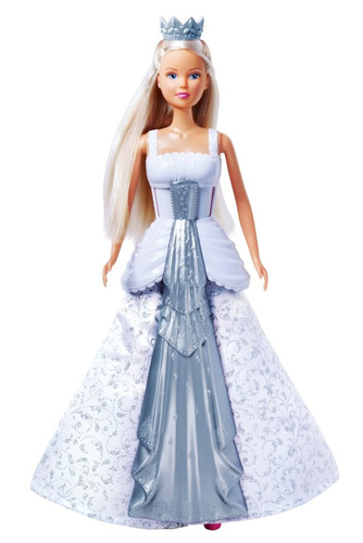 Lalka Steffi Magiczny Ślub W Koronie Ruchomej Zmieniająca Suknie