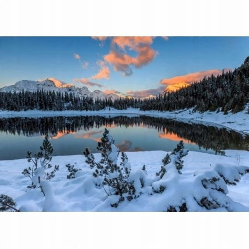 Malowanie Po Numerach Jezioro Pian Palu 50X40 Cm Na Ramie