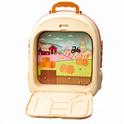 Królik Ogródek W Plecaku Opieka Nad Króliczkiem W Ogródku Plecak 3 W 1