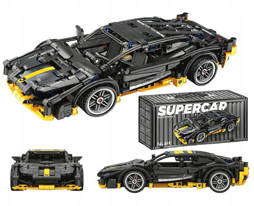 Klocki Auto Sportowe Supercar W Skrzynce Klocki Do Składania 589 Elementów