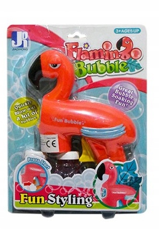 Pistolet Na Bańki Mydlane Flaming Bezbateryjny