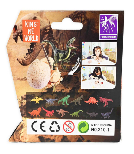 Skamielina Jajo Dinozaura Z Figurką Dinozaura Narzędzia Do Wydobycia